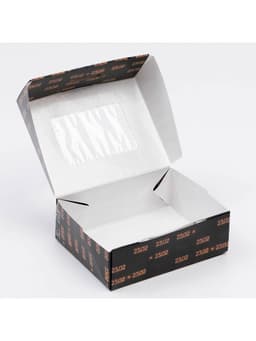 Кондитерская упаковка, коробка с ламинацией «23 февраля», 10×8×3.5 см