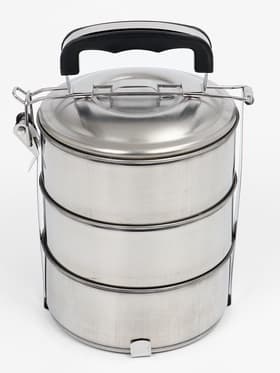 Ланч бокс TAKE IT EASY «Альструп», 2.1 л, 3 уровня, нержавеющая сталь, серебристый