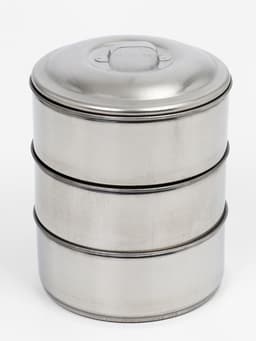 Ланч бокс TAKE IT EASY «Альструп», 2.1 л, 3 уровня, нержавеющая сталь, серебристый