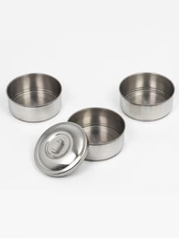 Ланч бокс TAKE IT EASY «Альструп», 2.1 л, 3 уровня, нержавеющая сталь, серебристый