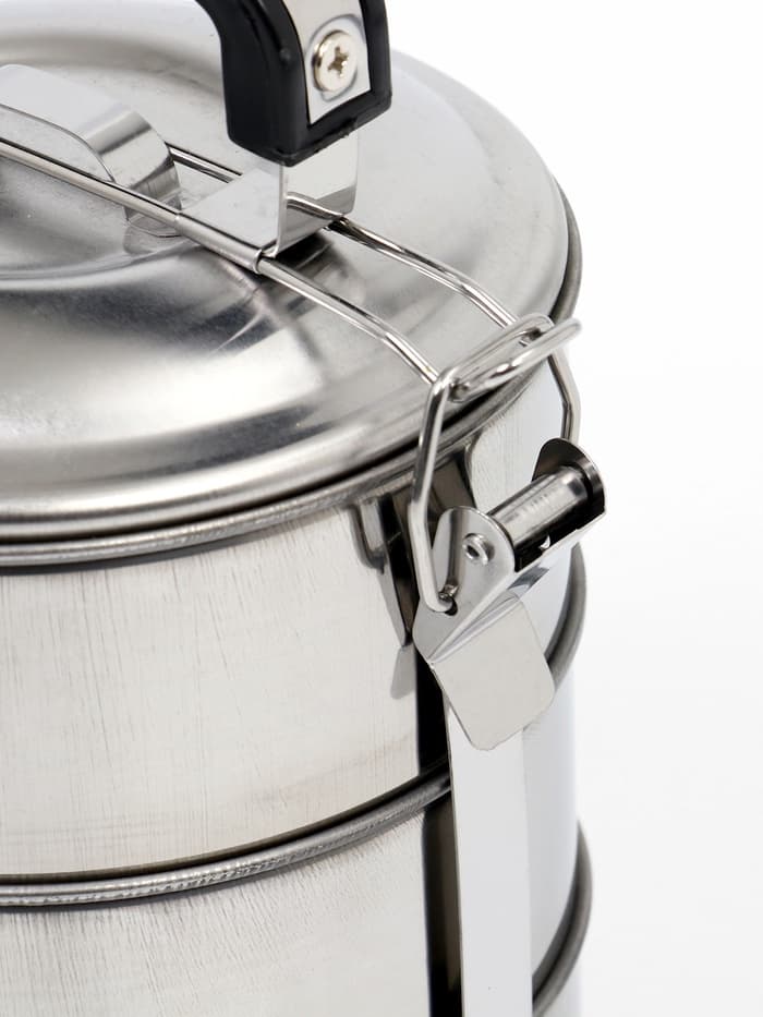 Ланч бокс TAKE IT EASY «Альструп», 2.1 л, 3 уровня, нержавеющая сталь, серебристый