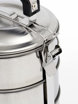 Ланч бокс TAKE IT EASY «Альструп», 2.1 л, 3 уровня, нержавеющая сталь, серебристый