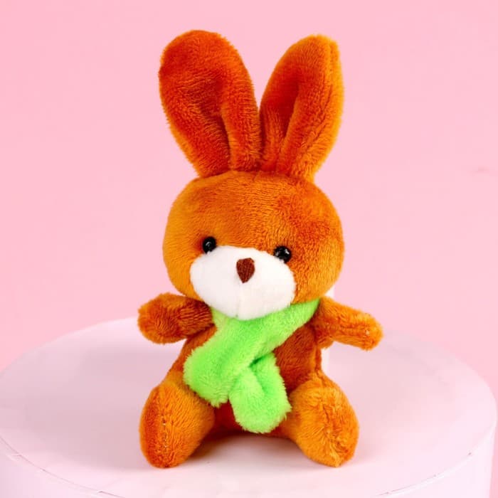 Мягкая игрушка Milo toys «Моей половинке», зайчик, МИКС, в шоубоксе