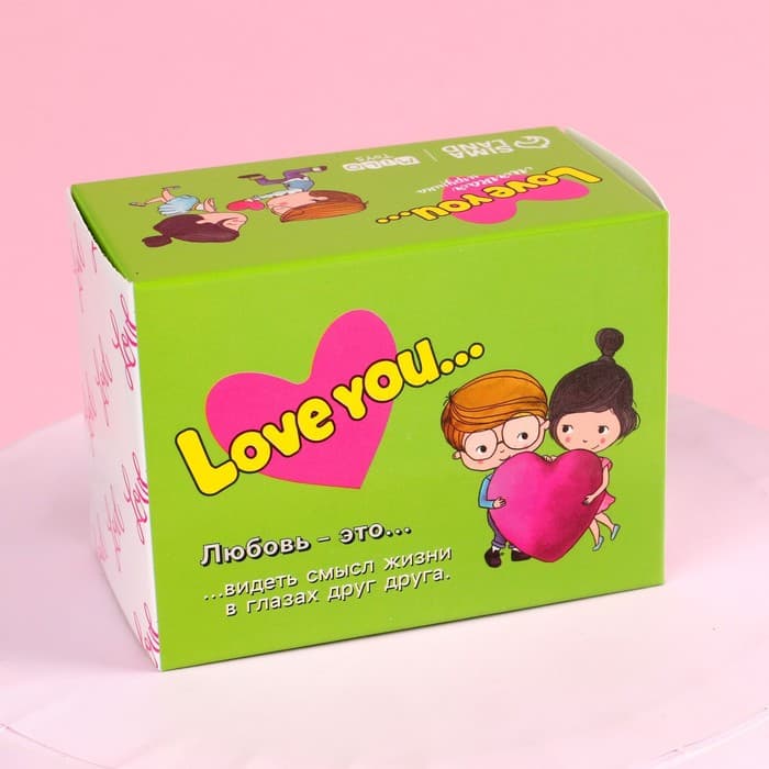 Мягкая игрушка Milo toys «Моей половинке», зайчик, МИКС, в шоубоксе