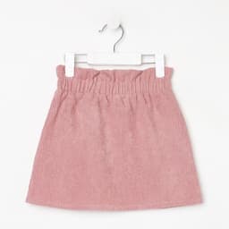 Юбка детская KAFTAN Velvet, размер 36 (134-140 см), пыльно-розовая
