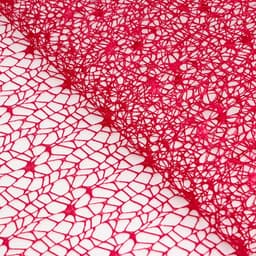 Упаковка для цветов «Паутинка», бордовая, 50 см × 4.5 м±5%