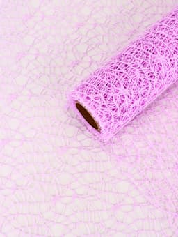 Упаковка для цветов «Паутинка», сиреневая, 50 см × 4.5 м ±5%