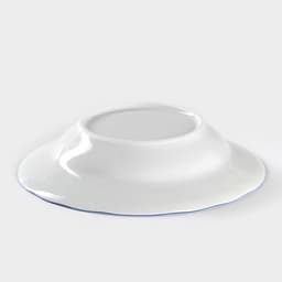 Тарелка глубокая Добрушский завод «Гуси», 250 мл, d=20 см, фарфор, белая деколь МИКС