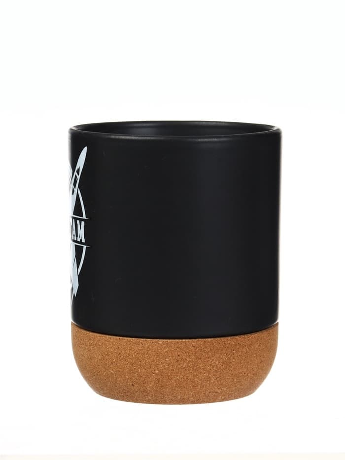 Кружка керамическая с пробковым дном «Всегда есть место подвигам», 400 мл