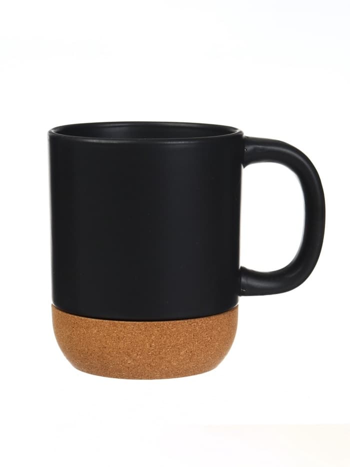 Кружка керамическая с пробковым дном «Всегда есть место подвигам», 400 мл