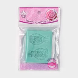 Молд для заливки «Гавайский ананас», силикон, 2 ячейки, 7.5×6 см, зелёная