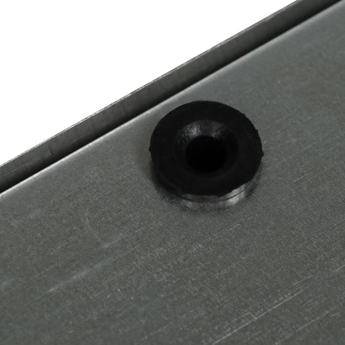 Держатель номера, набор 2 шт., металл, хром