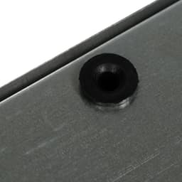 Держатель номера, набор 2 шт., металл, хром