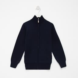 Кардиган для мальчика на молнии MINAKU: Casual Collection, тёмно-синий, рост 98 см
