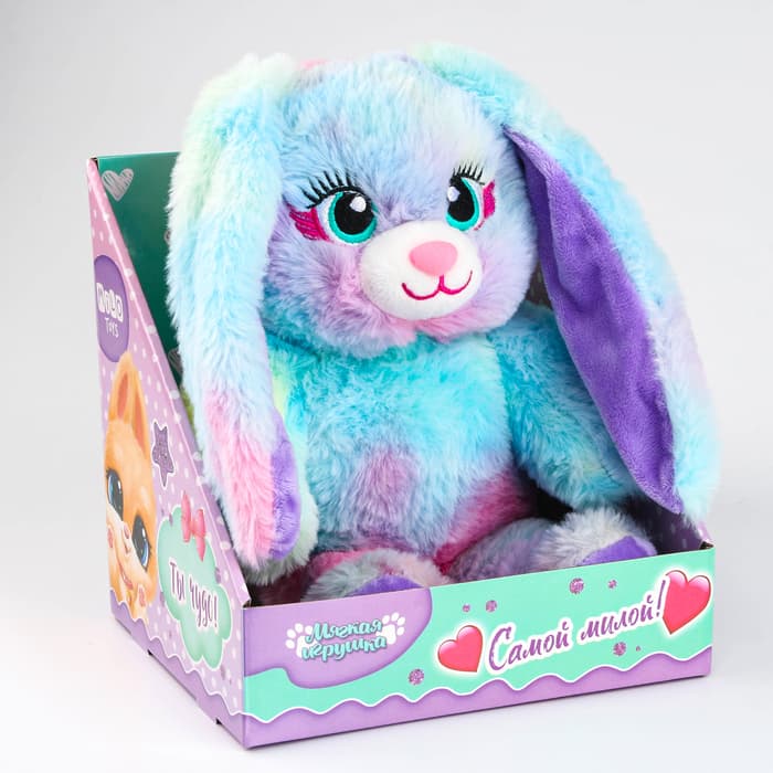 Мягкая игрушка Milo toys «Заяц», 30 см