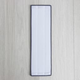 Швабра плоская с вертикальным отжимом и водосгоном Raccoon, стальная ручка, насадка микрофибра, 39×11.5×130 см