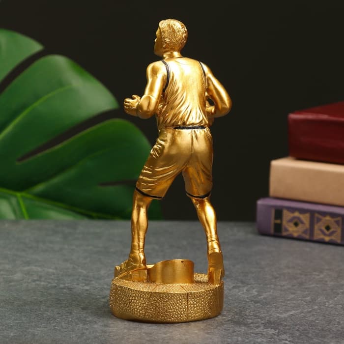Кубок наградной с фигуркой «Баскетбол: лучший игрок», 18×7×7 см