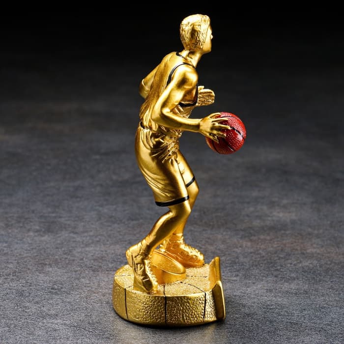 Кубок наградной с фигуркой «Баскетбол: лучший игрок», 18×7×7 см