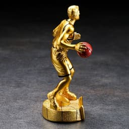 Кубок наградной с фигуркой «Баскетбол: лучший игрок», 18×7×7 см
