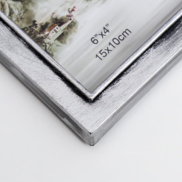 Фоторамка - коллаж на 3 фото 10×15 см «Вишнёвый сад», т. Серебро, 32×27 см