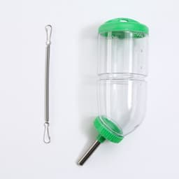 Поилка для грызунов, 500 мл, 20.5×5 см, зелёная