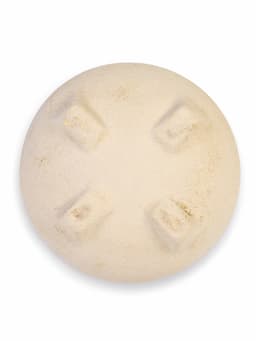 Декоративное кашпо для цветов «Плошка», 1 л, 19×8×19 см, шамот, цвет слоновая кость