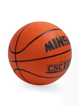 Мяч баскетбольный MINSA CSC 013, клееный, 8 панелей, размер 7, резина, резиновая камера