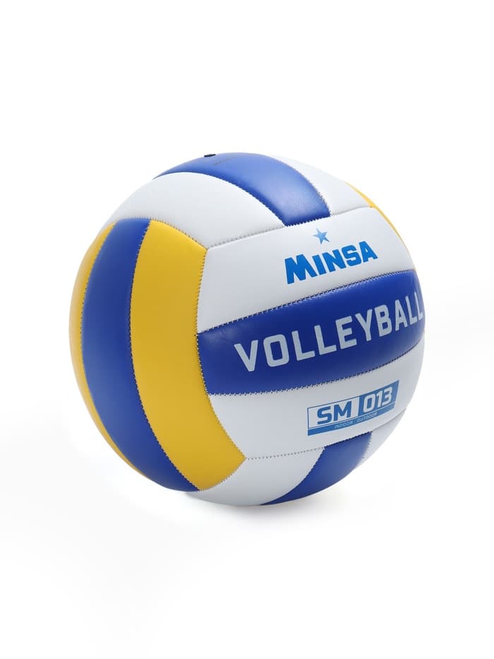 Волейбольный мяч MINSA SM 013, машинная сшивка, 18 панелей, размер 5, PVC