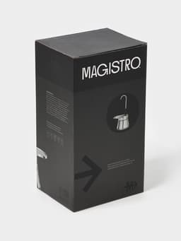 Кофеварка гейзерная Magistro Semi, на 6 чашек, 300 мл, нержавеющая сталь 430