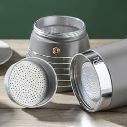 Кофеварка гейзерная Magistro Moka, на 6 чашек, 300 мл, алюминий, серая