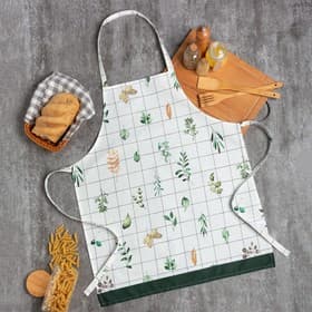 Фартук кухонный «Этель» Flora, 60×70 см, 100% хлопок, саржа 190 г/м²