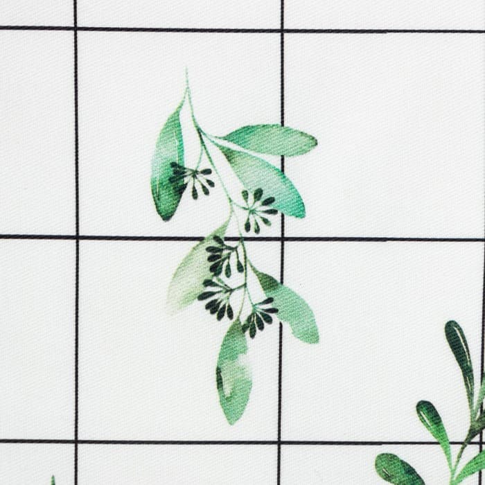Фартук кухонный «Этель» Flora, 60×70 см, 100% хлопок, саржа 190 г/м²
