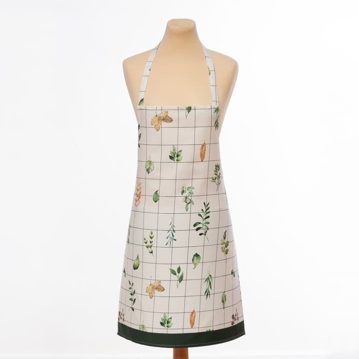 Фартук кухонный «Этель» Flora, 60×70 см, 100% хлопок, саржа 190 г/м²