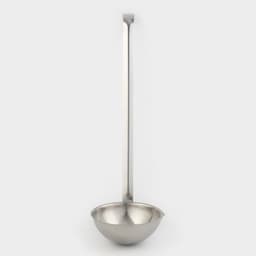 Половник кухонный - чумичка «Поварской», 500 мл, d=14 см, ручка 39 см, толщина 1.2 мм, цельнотянутая ручка