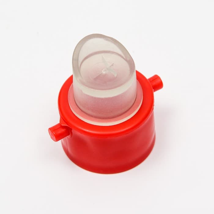 Поилка прогулочная, 250 мл, пластик, красная