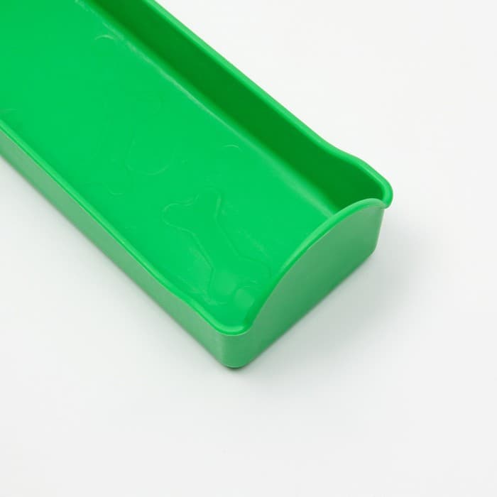 Поилка прогулочная, 500 мл, пластик, зеленая