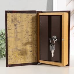 Шкатулка книга-сейф «Мой капитал», дерево, 21×13×5 см