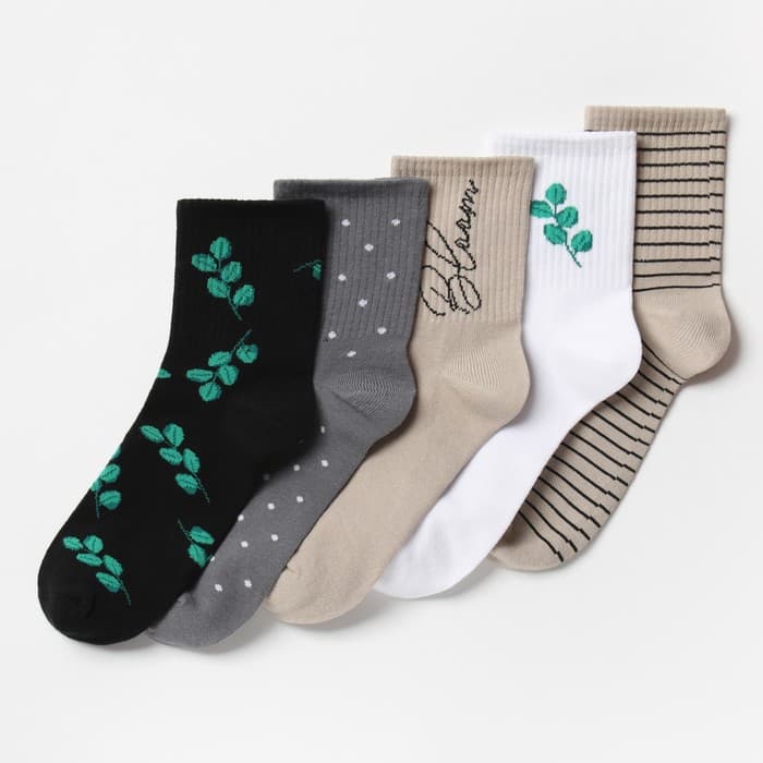 Носки женские KAFTAN Life, набор 5 пар, размер 36-39 (23-25 см)