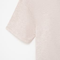 Футболка женская MINAKU OVERSIZE FIT, бежевый меланж, размер 48