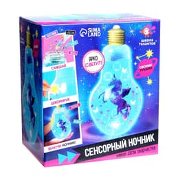 Сенсорный ночник «Единорог», набор для творчества