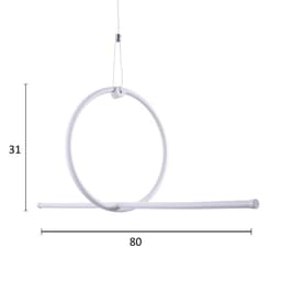 Светильник BayerLux 1797/2 LED 70 Вт белый 80×30-130 см