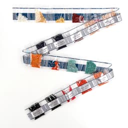 Алмазная мозаика с частичным заполнением «Девушка с драконом» без рамы 30×40 см