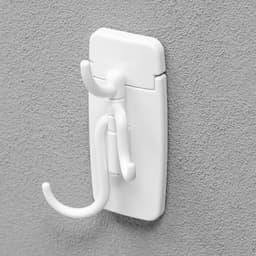 Крючок самоклеящийся, круглый, с системой бесследного удаления, 8.5×3.7 см, 1 шт.