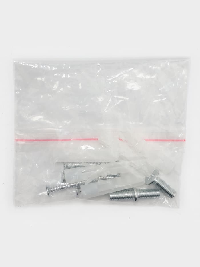 Рейлинговая система для кухни, 57 см, 5 крючков, чёрная