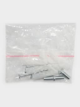 Рейлинговая система для кухни, 57 см, 5 крючков, чёрная