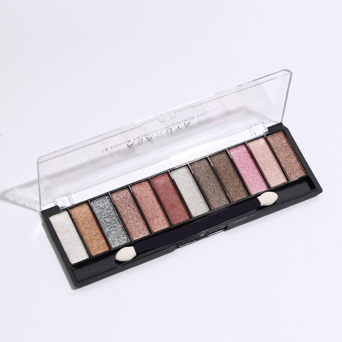 Палетка теней для век с шиммером, микс