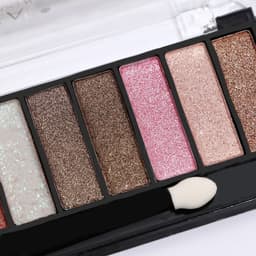 Палетка теней для век с шиммером, микс