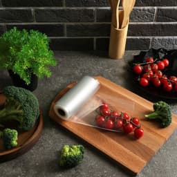 Набор пакетов для вакууматора Luazon, в рулоне 15×500 см, 190 мкм, прозрачные