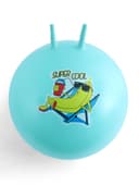 Мяч - прыгун с рожками Super Cool, d=65 см, бирюзовый