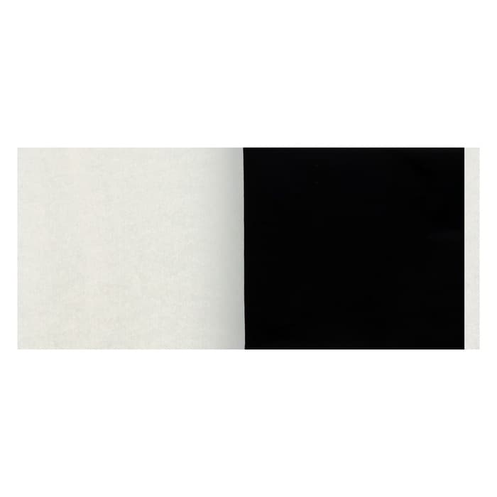 Поталь в книжке 8×8.5 см, 100 листов, фольгированная чёрная